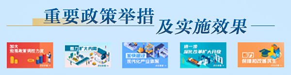 重要政策舉措及實(shí)施效果